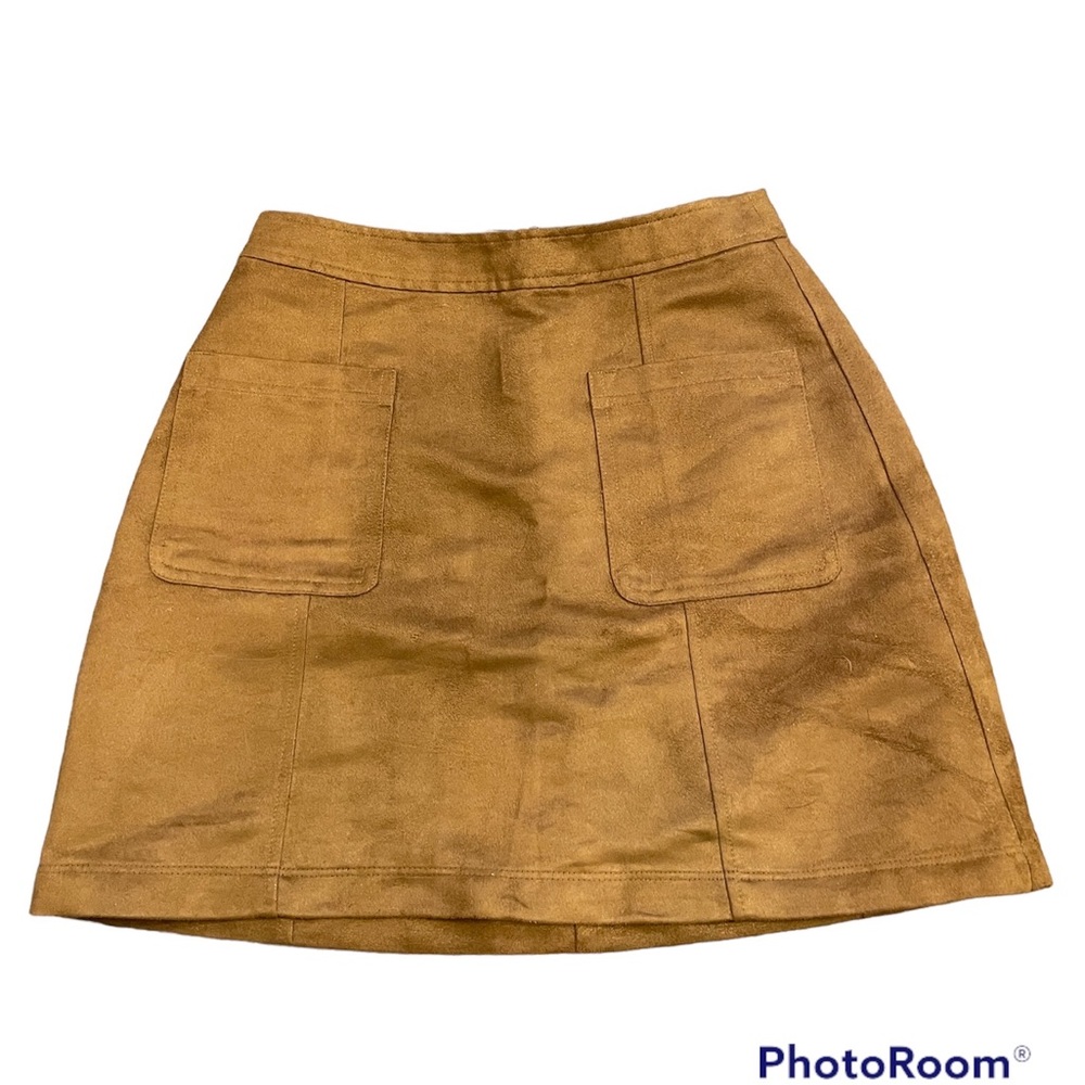 Sued skirt